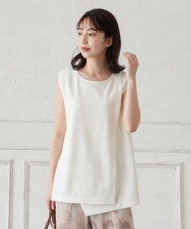 ノースリーブイレヘムトップス