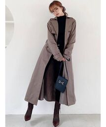 RESEXXY | フレアデザイントレンチコート(トレンチコート)