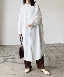 LIAN | ブロードバンドカラーシャツワンピース(シャツワンピース)