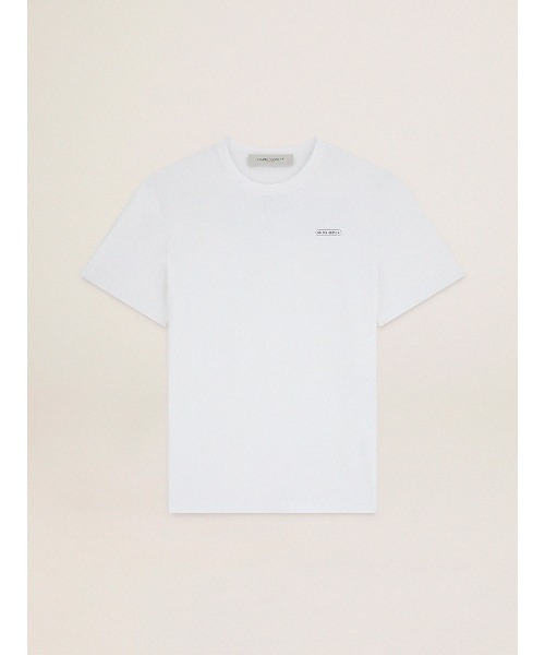 GOLDEN GOOSE（ゴールデングース）の「GOLDEN GOOSE T-shirt Game EDT Capsule Collection with contrasting logo（Tシャツ/カットソー・メンズ・ホワイト系その他/ブラック系その他・X-SMALL/LARGE/MEDIUM/X-LARGE/SMALL）」の8枚目の写真