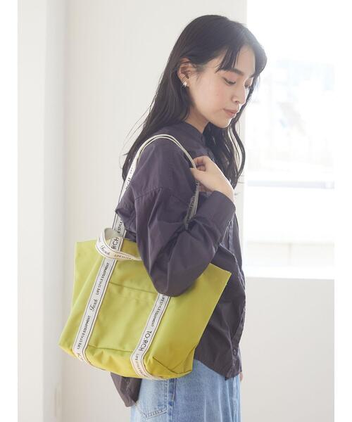 Green Parks(グリーンパークス)の「・TORCH 2WAYトートM*(トートバッグ・レディース・グリーン/ブラック/ベージュ・FREE)」の4枚目の写真