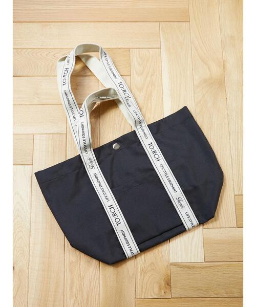 Green Parks(グリーンパークス)の「・TORCH 2WAYトートM*(トートバッグ・レディース・グリーン/ブラック/ベージュ・FREE)」の2枚目の写真