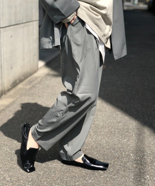 wee9s（ウィークス）の「square toe flat shoes / スクエアトゥフラットシューズパンプス（ローファー・レディース・ホワイト/ブラック・24.5cm/23.5cm/24cm/23.0cm/23cm）」の21枚目の写真