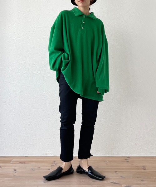 wee9s（ウィークス）の「square toe flat shoes / スクエアトゥフラットシューズパンプス（ローファー・レディース・ホワイト/ブラック・24.5cm/23.5cm/24cm/23.0cm/23cm）」の10枚目の写真