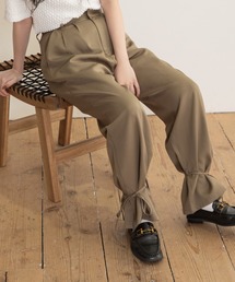 Mysa&Liina | 裾リボン2WAYパンツ(スラックス)