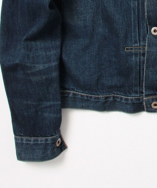 REMI RELIEF(レミレリーフ)の「REMI RELIEF × BEAMS PLUS / 別注 Denim Jacket(ブルゾン・メンズ・インディゴブルー・SMALL/MEDIUM/LARGE/X-LARGE)」の7枚目の写真