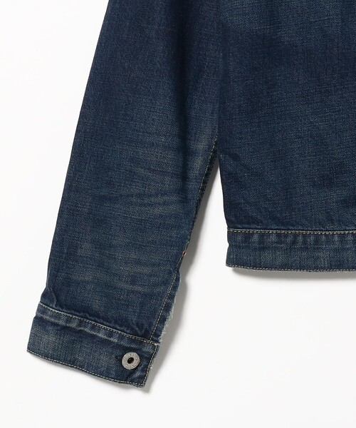 REMI RELIEF(レミレリーフ)の「REMI RELIEF × BEAMS PLUS / 別注 Denim Jacket(ブルゾン・メンズ・インディゴブルー・SMALL/MEDIUM/LARGE/X-LARGE)」の14枚目の写真