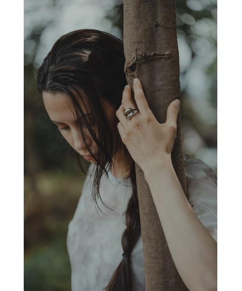 mou（モウ）の「【Na.moda】Plump 2stations ring（リング・レディース・シルバー系その他/ゴールド/シルバー・FREE）」の11枚目の写真