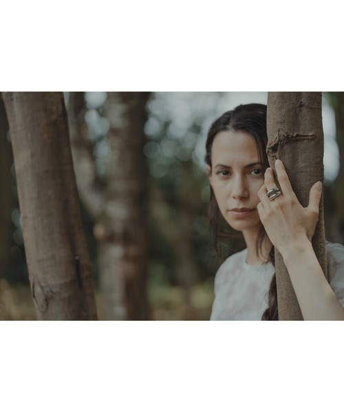 mou（モウ）の「【Na.moda】Plump 2stations ring（リング・レディース・シルバー系その他/ゴールド/シルバー・FREE）」の12枚目の写真