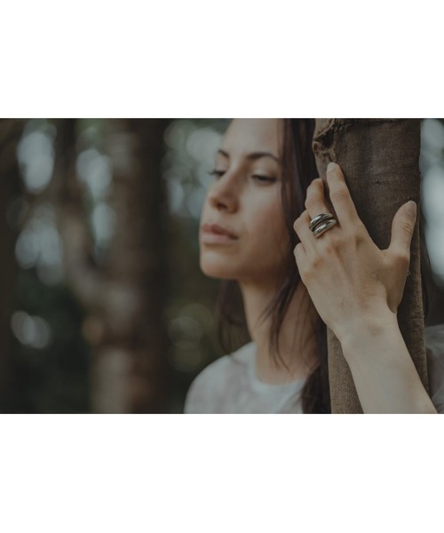 mou（モウ）の「【Na.moda】Plump 2stations ring（リング・レディース・シルバー系その他/ゴールド/シルバー・FREE）」の13枚目の写真