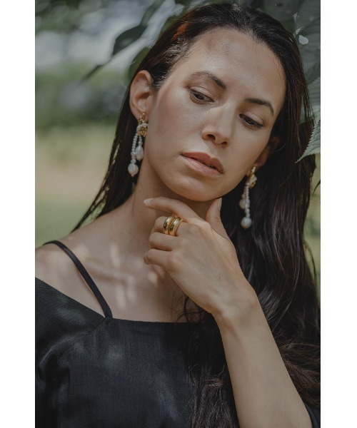 mou（モウ）の「【Na.moda】Plump 2stations ring（リング・レディース・シルバー系その他/ゴールド/シルバー・FREE）」の20枚目の写真