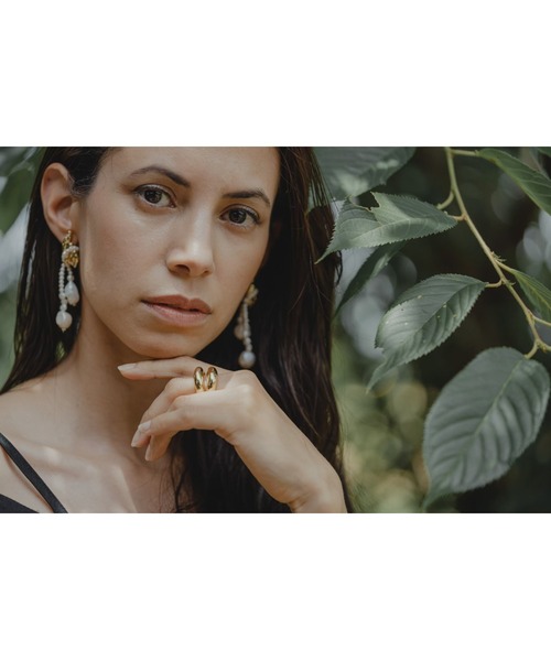 mou（モウ）の「【Na.moda】Plump 2stations ring（リング・レディース・シルバー系その他/ゴールド/シルバー・FREE）」の22枚目の写真