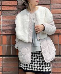 MAJESTIC LEGON | レイヤードキルティングジャケット(その他アウター)