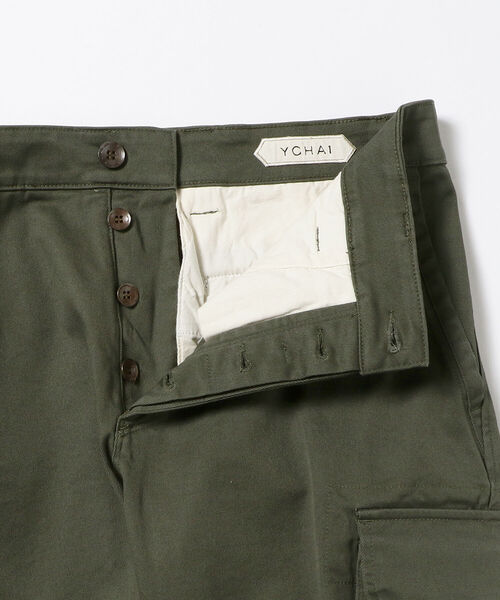 BRILLA per il gusto（ブリッラペルイルグースト）の「YCHAI / ROBUSTO カーゴパンツ（カーゴパンツ・メンズ・オリーブ・31inch/32inch/33inch/29inch/30inch）」の4枚目の写真
