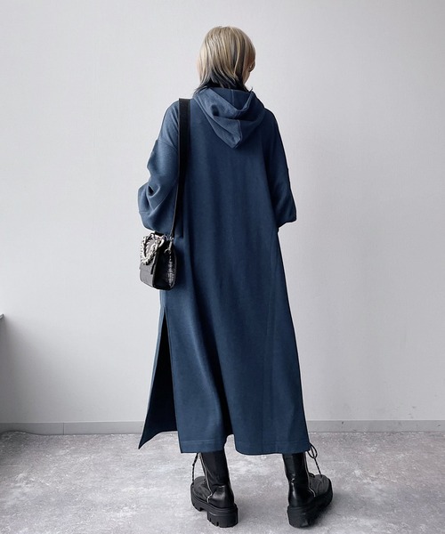 PAGEBOY（ページボーイ）の「ボリュームスリーブパーカーワンピース（ワンピース・レディース・ブラック/ブラウン系その他/グリーン系その他・FREE）」の21枚目の写真