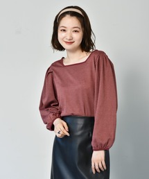RETRO GIRL（レトロガール）の「アソート柄パイピングTee（Tシャツ/カットソー）」