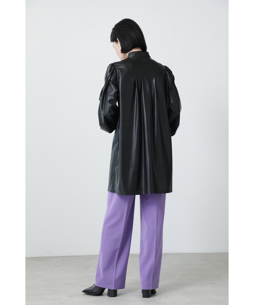 ROSE BUD（ローズバッド）の「ストレートパンツ（その他パンツ・レディース・パープル/ブラック/グリーン/レッド・SMALL/MEDIUM）」の6枚目の写真