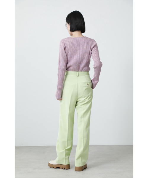 ROSE BUD（ローズバッド）の「ストレートパンツ（その他パンツ・レディース・パープル/ブラック/グリーン/レッド・SMALL/MEDIUM）」の12枚目の写真