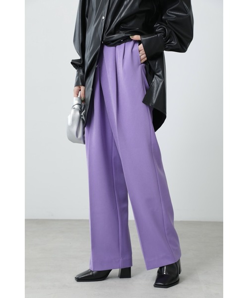 ROSE BUD（ローズバッド）の「ストレートパンツ（その他パンツ・レディース・パープル/ブラック/グリーン/レッド・SMALL/MEDIUM）」の19枚目の写真