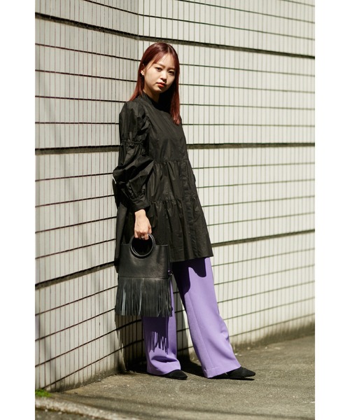 ROSE BUD（ローズバッド）の「ストレートパンツ（その他パンツ・レディース・パープル/ブラック/グリーン/レッド・SMALL/MEDIUM）」の17枚目の写真