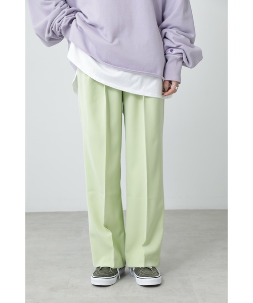 ROSE BUD（ローズバッド）の「ストレートパンツ（その他パンツ・レディース・パープル/ブラック/グリーン/レッド・SMALL/MEDIUM）」の18枚目の写真