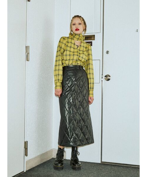 jouetie（ジュエティ）の「BIGリボンタイブラウス（シャツ/ブラウス・レディース・ピンク/イエロー/ブルー/アイボリー/ブラック・MEDIUM）」の15枚目の写真