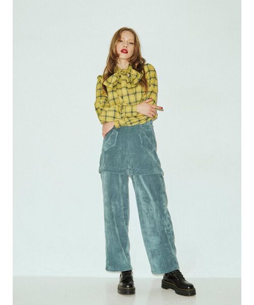 jouetie（ジュエティ）の「BIGリボンタイブラウス（シャツ/ブラウス・レディース・ピンク/イエロー/ブルー/アイボリー/ブラック・MEDIUM）」の17枚目の写真