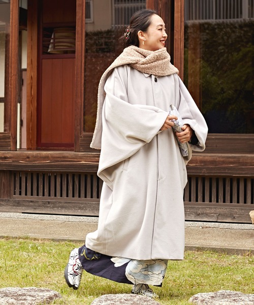 カヤ（カヤ）の「【カヤ】鳶メンズコート（その他アウター・メンズ・ホワイト/ネイビー/スミクロ・FREE）」の19枚目の写真