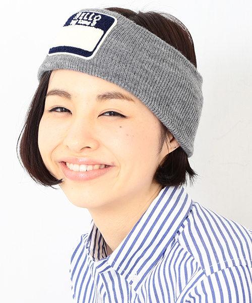 BEAMS BOY(ビームスボーイ)の「◎UMPIRE / ワッペン HeadBand(ヘアバンド・レディース・グレー/レッド/イエロー・ONE SIZE)」の2枚目の写真