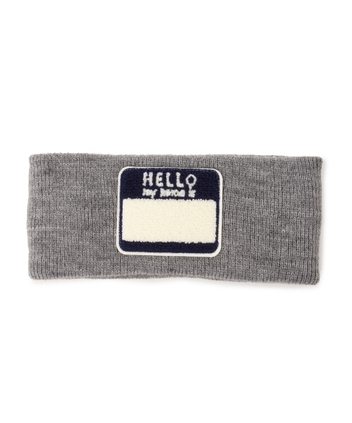 BEAMS BOY(ビームスボーイ)の「◎UMPIRE / ワッペン HeadBand(ヘアバンド・レディース・グレー/レッド/イエロー・ONE SIZE)」の8枚目の写真