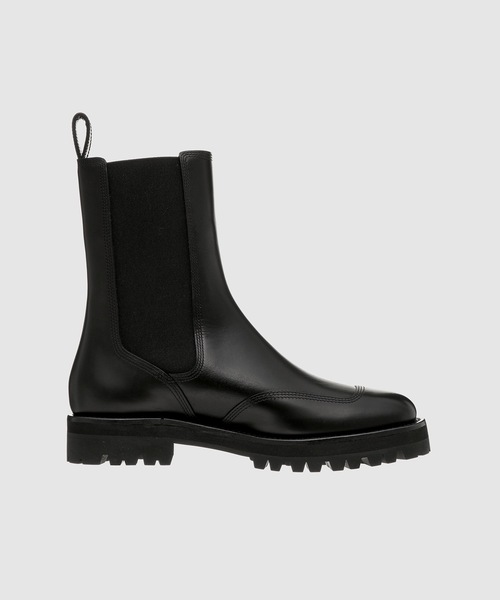 DRIES VAN NOTEN(ドリスヴァンノッテン)の「LADIES HALF BOOTS QU103(ブーツ・レディース・ブラック・38/36/37)」の4枚目の写真