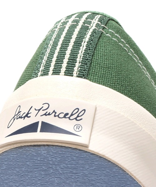 CONVERSE(コンバース)の「CONVERSE JACK PURCELL LINETAPE SLIP RH / コンバース ジャックパーセル ラインテープ スリップ RH(スニーカー・メンズ・グリーン・23.5cm/24.5cm/25.5cm/26.5cm/27.5cm/23.0cm/24.0cm/25.0cm/26.0cm/27.0cm/28.0cm)」の8枚目の写真