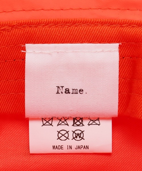 Name.(ネーム)の「【Name. / ネーム】SPLATTER PAINTED BUCKET HAT(ハット・レディース・オレンジ・FREE)」の8枚目の写真