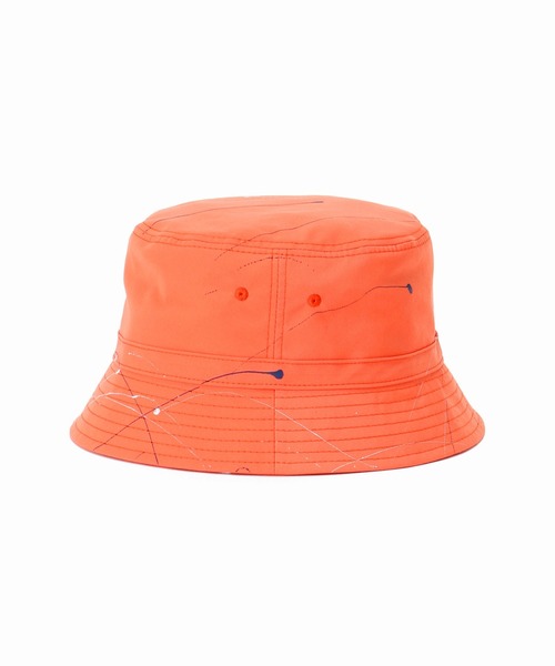 Name.(ネーム)の「【Name. / ネーム】SPLATTER PAINTED BUCKET HAT(ハット・レディース・オレンジ・FREE)」の3枚目の写真