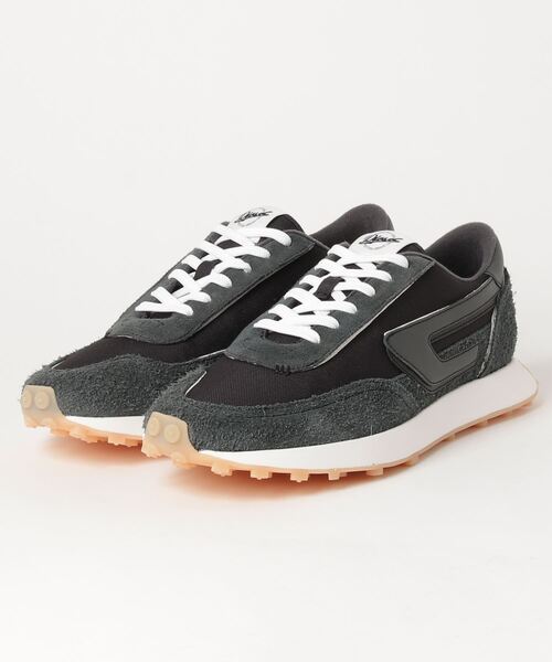 ★DIESEL★ランニングスニーカー DIESEL - DIESEL レザー＆ナイロンMIX ランニング スニーカーの