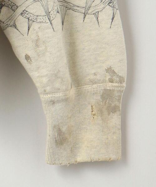 UNITED ARROWS & SONS(ユナイテッドアローズアンドサンズ)の「<SAINT M××××××(セント マイケル)>HOODIE DRWOO/フーディ■■■(パーカー・メンズ・ライトグレー・S/M/XL/L)」の4枚目の写真