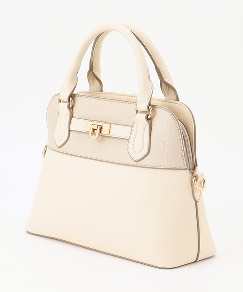 ANY SIS（エニィスィス）の「レディーユースブガッティ バッグ（ショルダーバッグ・レディース・ブラック系/ベージュ系/アイボリー系・2）」の6枚目の写真