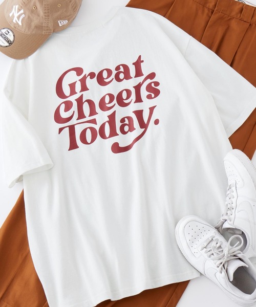 Anchor Smith（アンカー スミス）の「オーバーサイズ カレッジデザイン半袖Tシャツ（Tシャツ/カットソー・レディース・ブラック系1/ベージュ系2/グリーン系3/ベージュ系その他/ホワイト系その他/ブラック系2/ベージュ系3/ネイビー系1/ブルー系その他/ホワイト系2/ブラック系3/グリーン系1/ネイビー系2/ホワイト系3/ベージュ系1/グリーン系2/ブルー系1/ホワイト系1/ホワイト系4/ブラック系4/ブラック系5/ホワイト系5/ホワイト系6/スミクロ/ダークネイビー/ホワイト系7/ブラック系7/ブラック系8・L/M）」の5枚目の写真