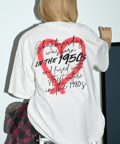 Anchor Smith（アンカー スミス）の「オーバーサイズ カレッジデザイン半袖Tシャツ（Tシャツ/カットソー・レディース・ブラック系1/ベージュ系2/グリーン系3/ベージュ系その他/ホワイト系その他/ブラック系2/ベージュ系3/ネイビー系1/ブルー系その他/ホワイト系2/ブラック系3/グリーン系1/ネイビー系2/ホワイト系3/ベージュ系1/グリーン系2/ブルー系1/ホワイト系1/ホワイト系4/ブラック系4/ブラック系5/ホワイト系5/ホワイト系6/スミクロ/ダークネイビー/ホワイト系7/ブラック系7/ブラック系8・L/M）」の9枚目の写真