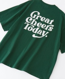 オーバーサイズ カレッジデザイン半袖Tシャツ