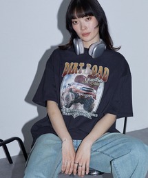 Anchor Smith（アンカー スミス）の「オーバーサイズ カレッジデザイン半袖Tシャツ（Tシャツ/カットソー）」