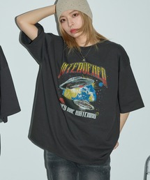 Anchor Smith（アンカー スミス）の「オーバーサイズ カレッジデザイン半袖Tシャツ（Tシャツ/カットソー）」
