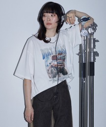 Anchor Smith（アンカー スミス）の「オーバーサイズ カレッジデザイン半袖Tシャツ（Tシャツ/カットソー）」