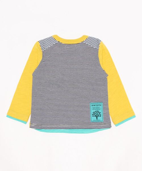 RAGMART(ラグマート)の「ロングスリーブTシャツ(Tシャツ/カットソー・キッズ・オフホワイト/イエロー・110cm/100cm/120cm/130cm)」の3枚目の写真