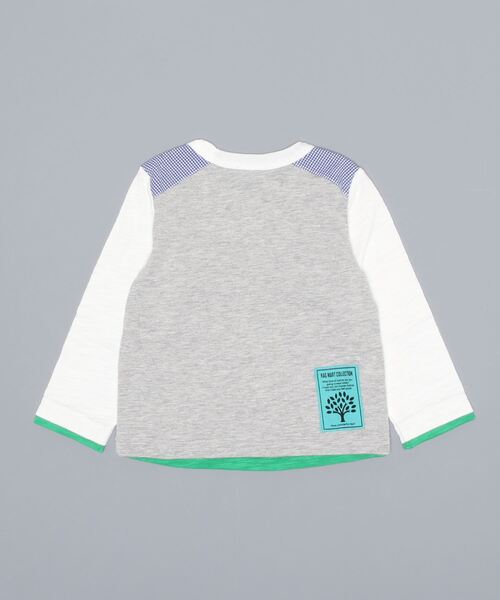 RAGMART(ラグマート)の「ロングスリーブTシャツ(Tシャツ/カットソー・キッズ・オフホワイト/イエロー・110cm/100cm/120cm/130cm)」の7枚目の写真