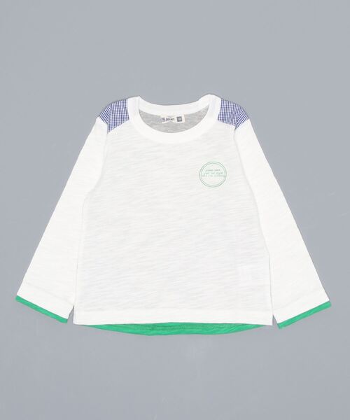 RAGMART(ラグマート)の「ロングスリーブTシャツ(Tシャツ/カットソー・キッズ・オフホワイト/イエロー・110cm/100cm/120cm/130cm)」の8枚目の写真
