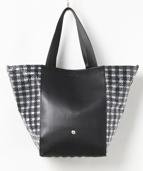 Casselini（キャセリーニ）の「パックトート（トートバッグ・レディース・ダークグリーン/ブラック系その他・ONE SIZE）」の7枚目の写真