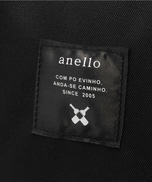 anello（アネロ）の「【anello】ポリキャンバスリュック 大 （バックパック/リュック・レディース・ブラック/オリーブ/ネイビー/ホワイト・ONE SIZE）」の17枚目の写真