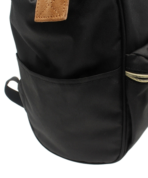 anello（アネロ）の「【anello】ポリキャンバスリュック 大 （バックパック/リュック・レディース・ブラック/オリーブ/ネイビー/ホワイト・ONE SIZE）」の12枚目の写真