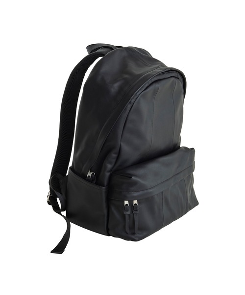 NO ID.（ノーアイディ）の「カウレザーバッグパック（バックパック/リュック・メンズ・ブラック・ONE SIZE）」の3枚目の写真